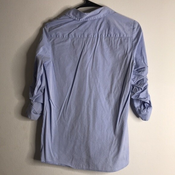 Calvin Klein Women's Lace Up Poplin top size medium - Picture 11 of 12